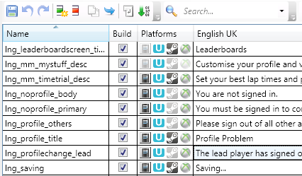Birmingham Localisation Tool screenshot