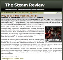 Steam Review screenshot